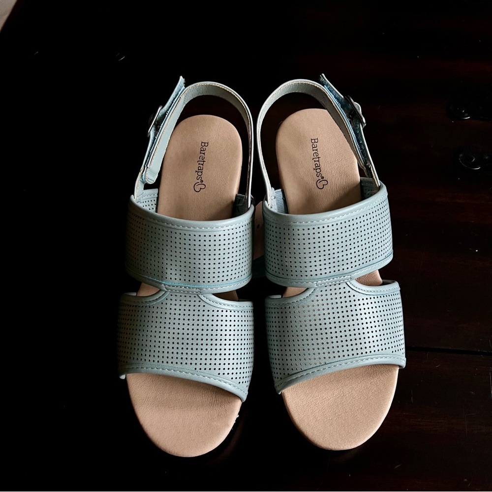 Baretraps Abia Ultra Comfort Wedge Sandals Wide Width